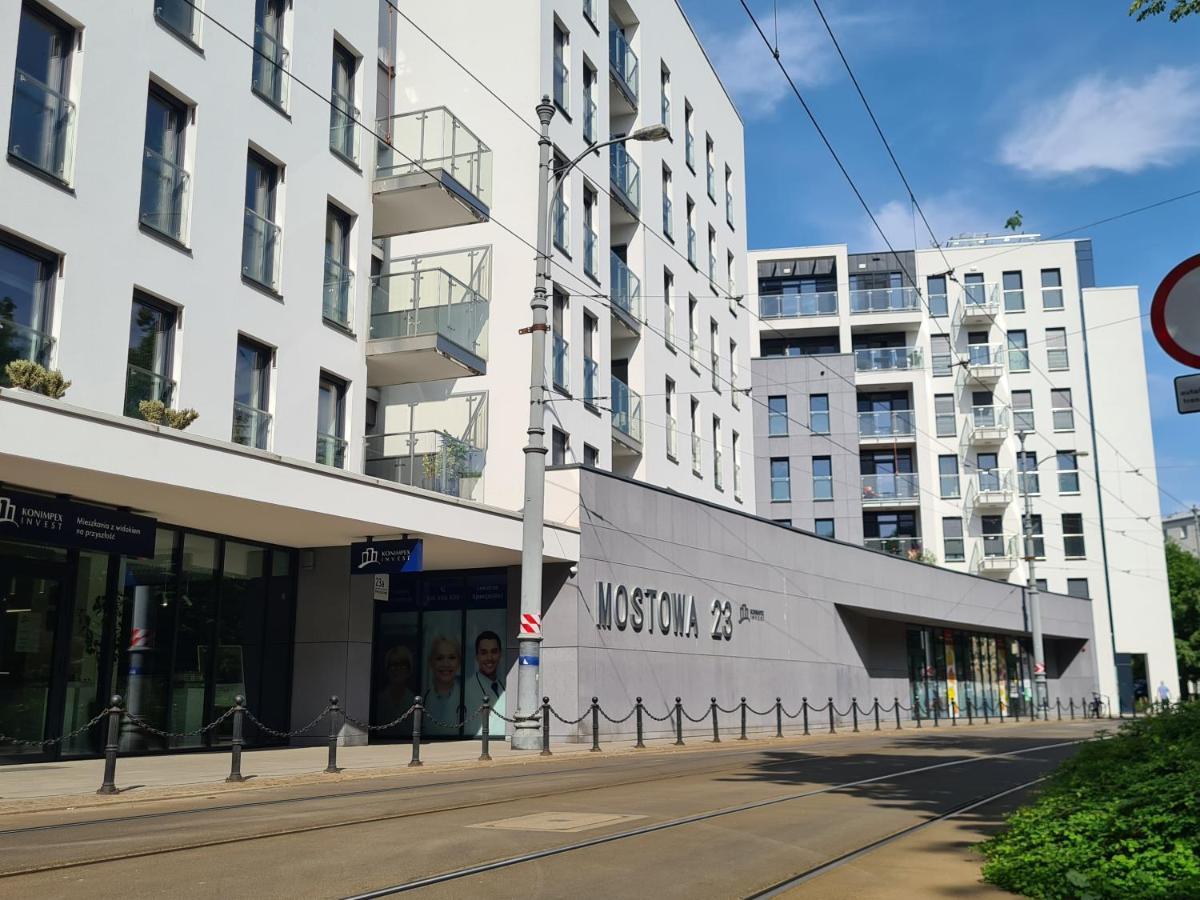 Mostowa 23 Bruno Apartment, Self Check-In 24H, Free Parking, Air-Conditioning Poznan Dış mekan fotoğraf